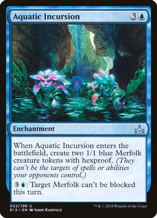 Aquatic Incursion [Rivals of Ixalan] 32
