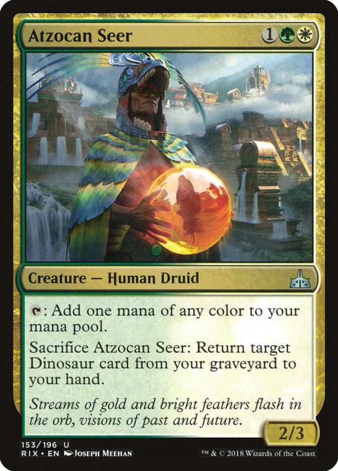 Atzocan Seer [Rivals of Ixalan] 153
