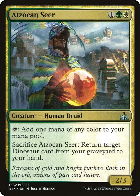 Atzocan Seer [Rivals of Ixalan] 153