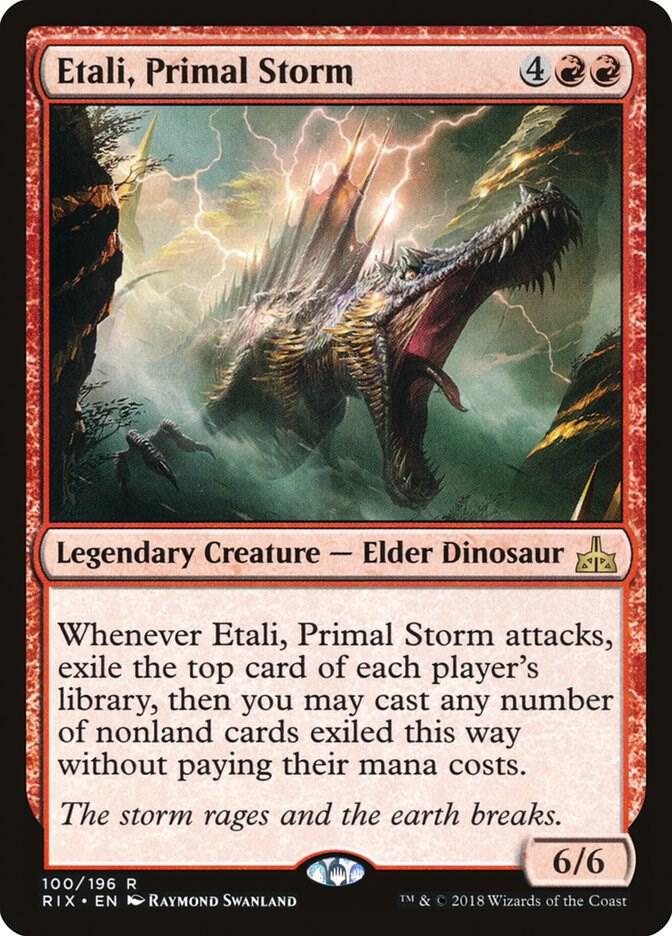 Etali, Primal Storm [Rivals of Ixalan] 100