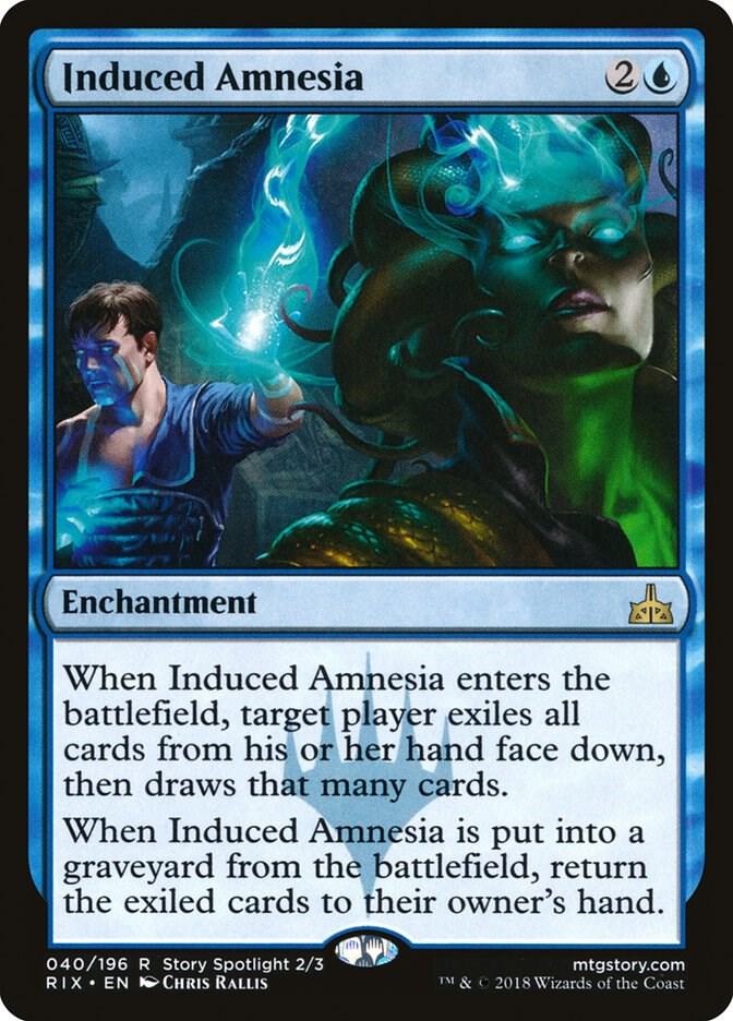Induced Amnesia [Rivals of Ixalan] 40