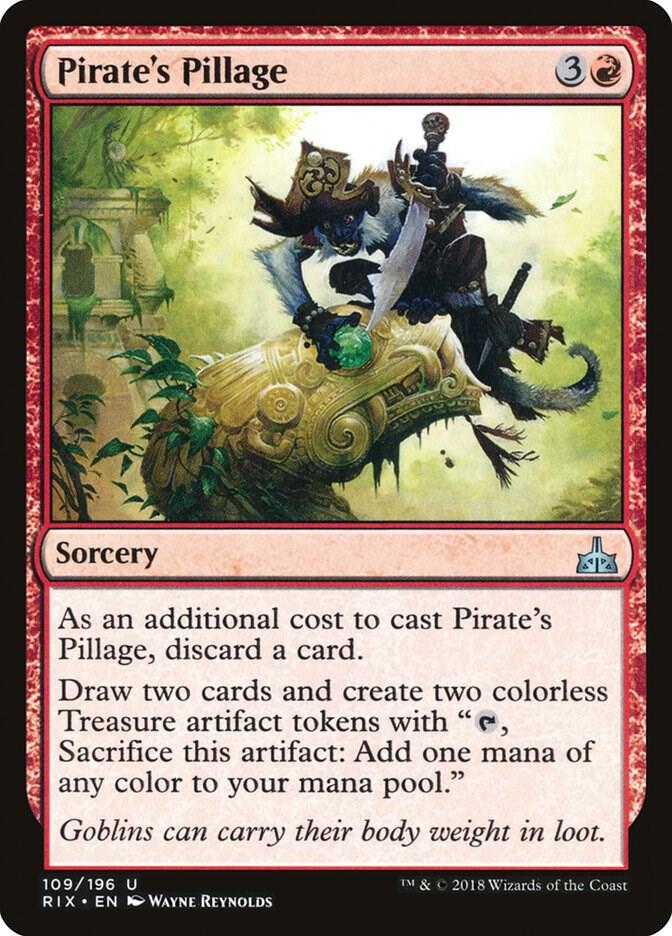 Pirate's Pillage [Rivals of Ixalan] 109