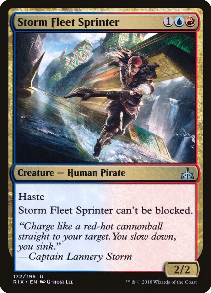 Storm Fleet Sprinter [Rivals of Ixalan] 172