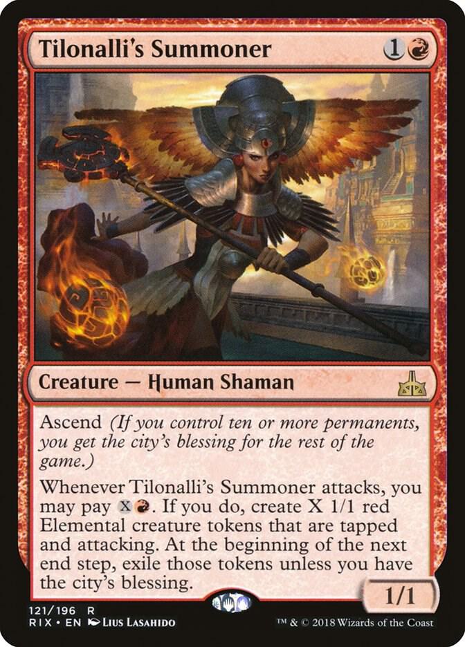 Tilonalli's Summoner [Rivals of Ixalan] 121