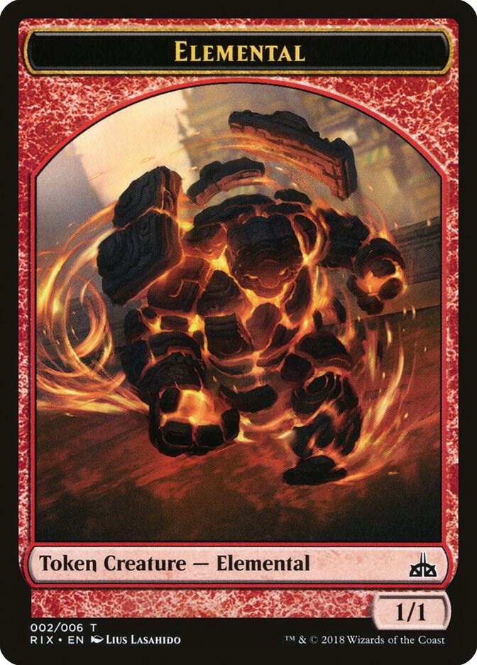 Elemental Token (002) [Rivals of Ixalan] 2