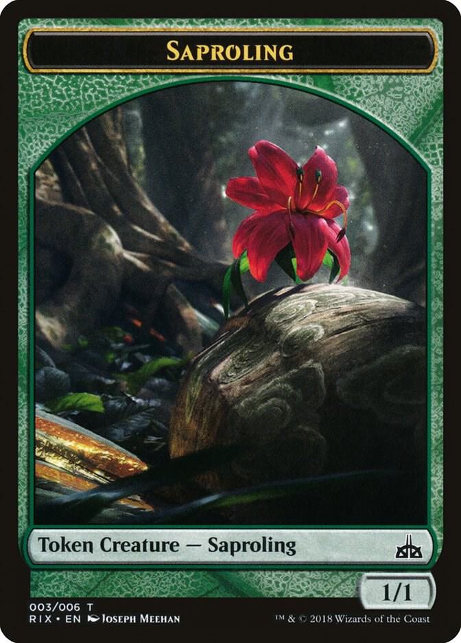Saproling Token (003) [Rivals of Ixalan] 3