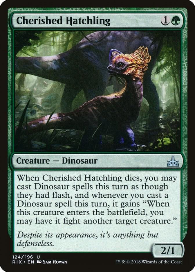 Cherished Hatchling [Rivals of Ixalan] 124