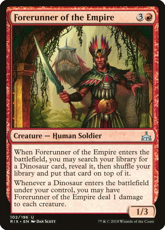 Forerunner of the Empire [Rivals of Ixalan] 102