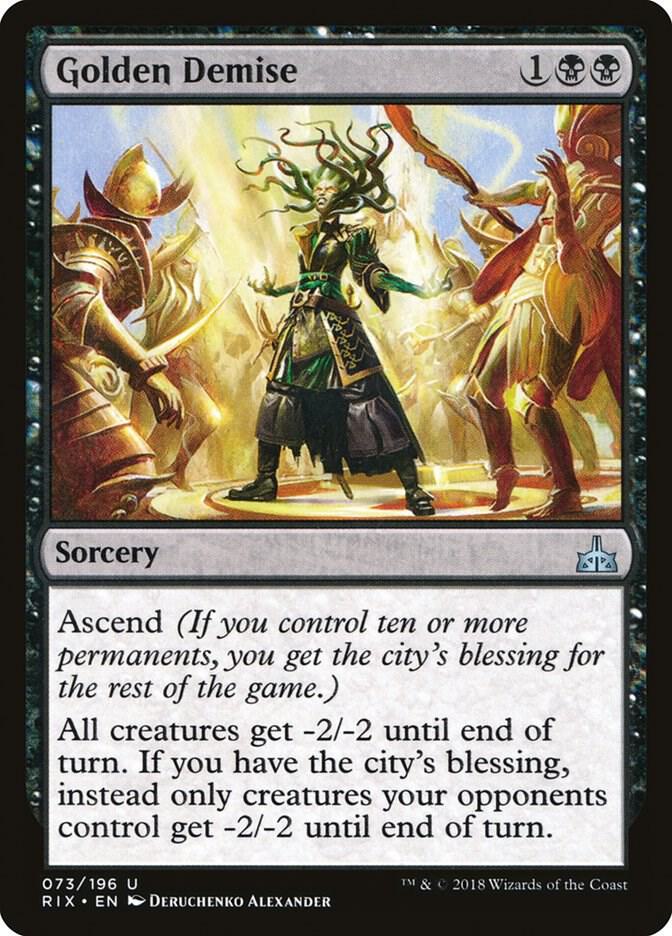Golden Demise [Rivals of Ixalan] 73