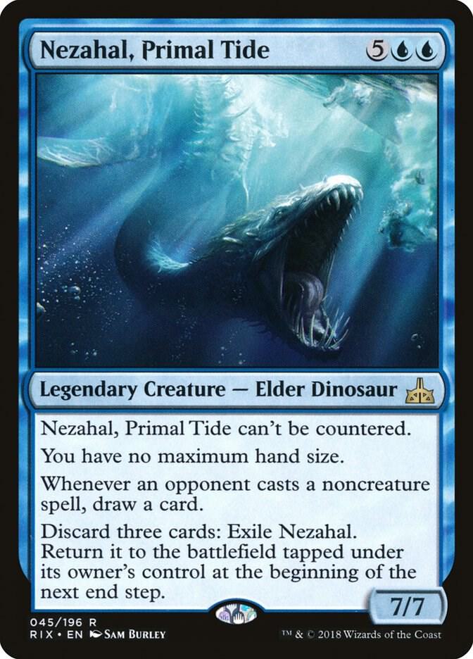 Nezahal, Primal Tide [Rivals of Ixalan] 45