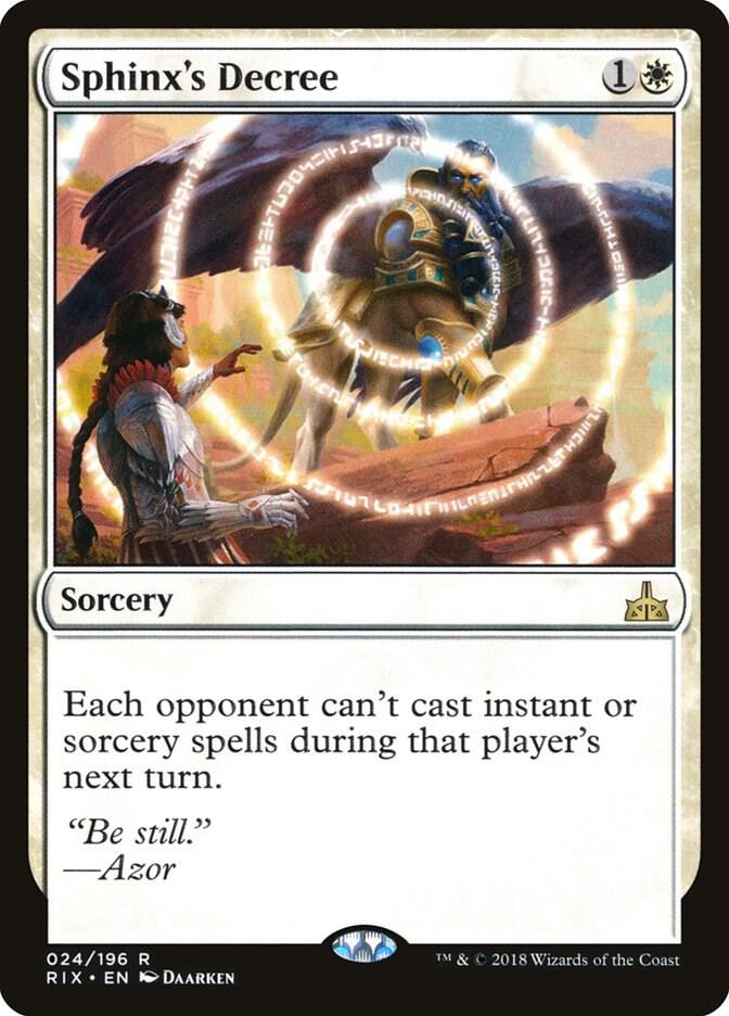 Sphinx's Decree [Rivals of Ixalan] 24