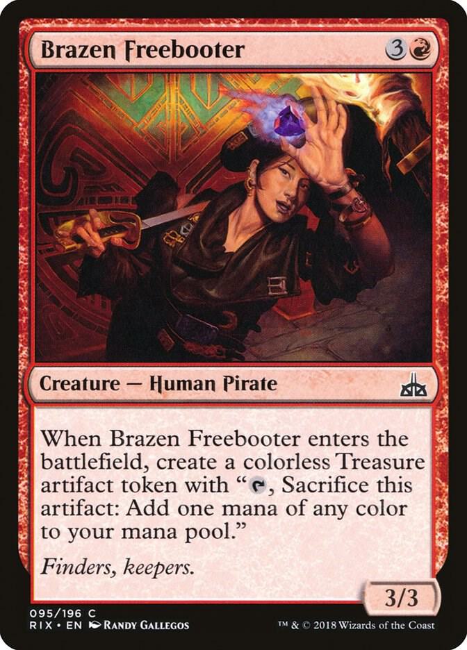 Brazen Freebooter [Rivals of Ixalan] 95