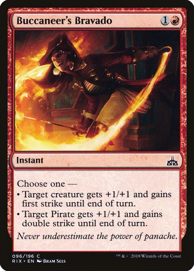 Buccaneer's Bravado [Rivals of Ixalan] 96