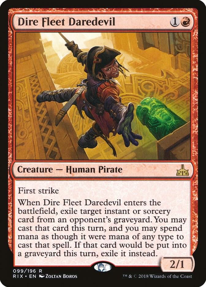 Dire Fleet Daredevil [Rivals of Ixalan] 99