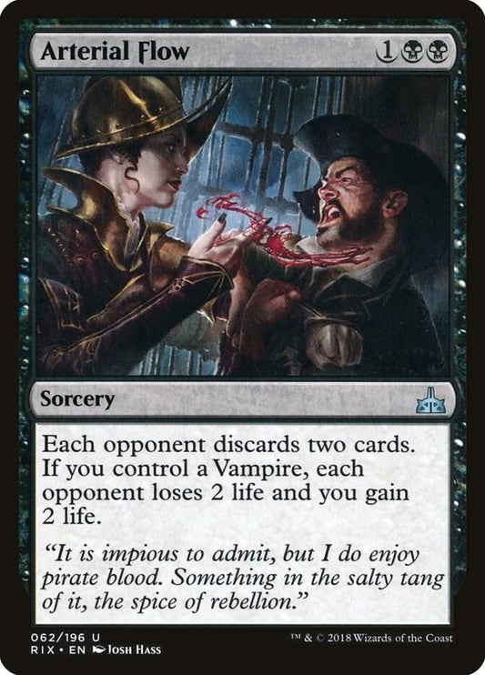 Arterial Flow [Rivals of Ixalan] 62
