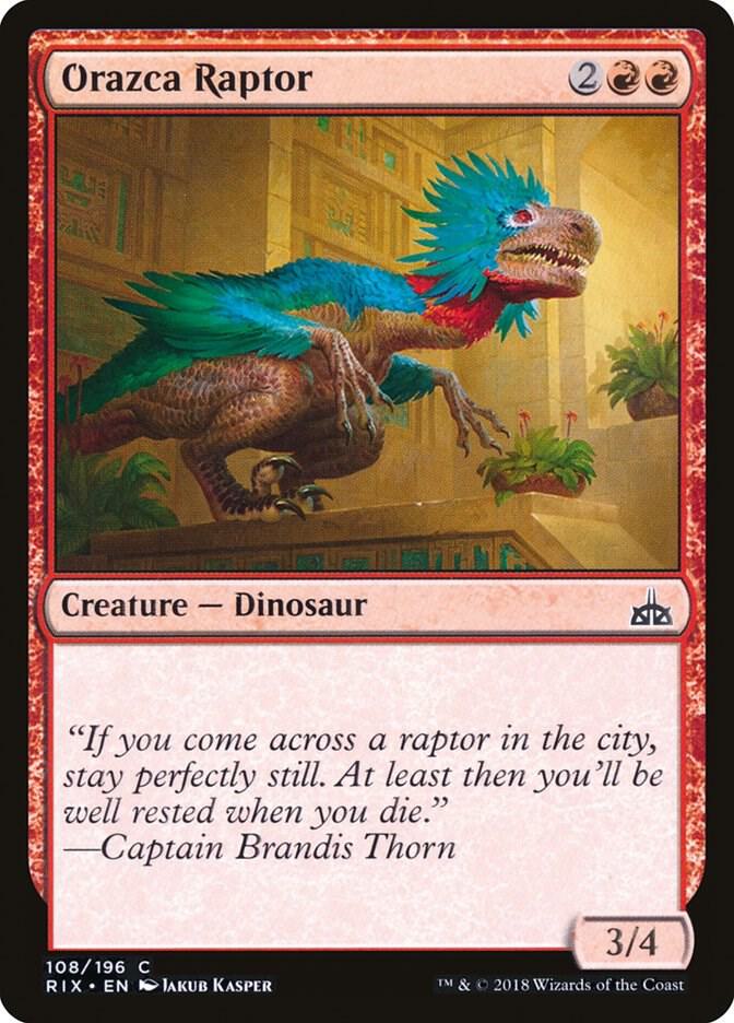 Orazca Raptor [Rivals of Ixalan] 108