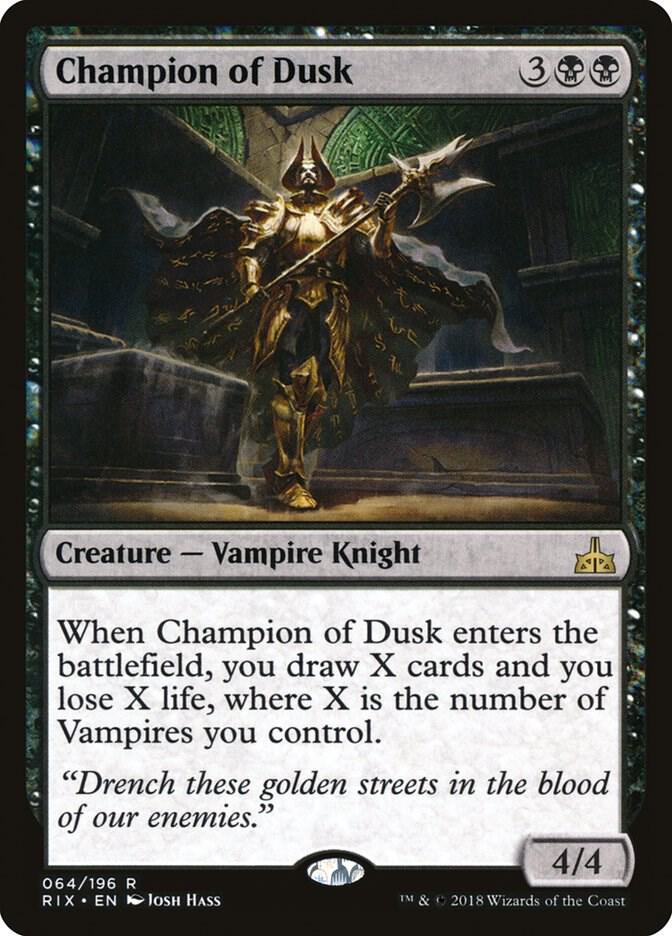 Champion of Dusk [Rivals of Ixalan] 64
