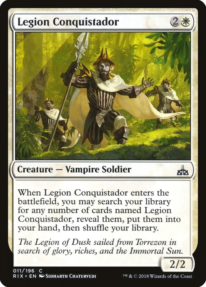 Legion Conquistador [Rivals of Ixalan] 11