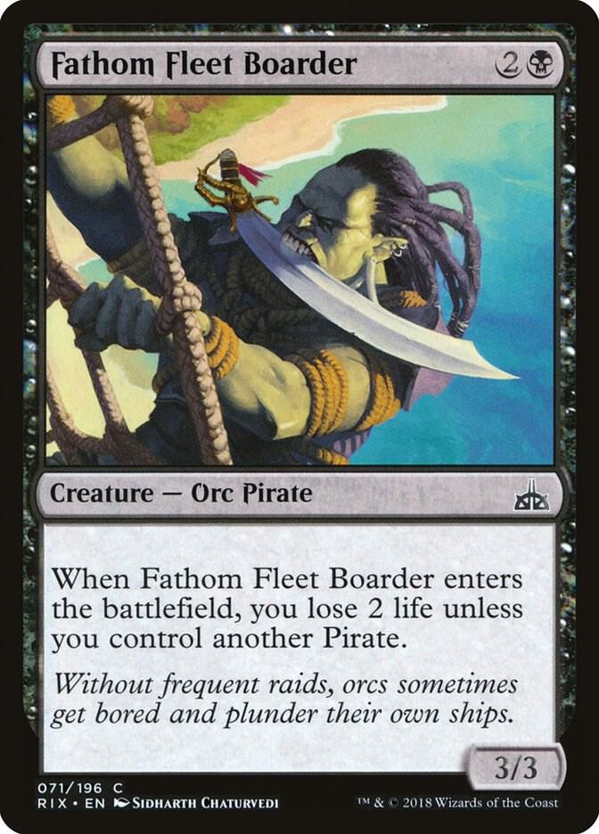 Fathom Fleet Boarder [Rivals of Ixalan] 71
