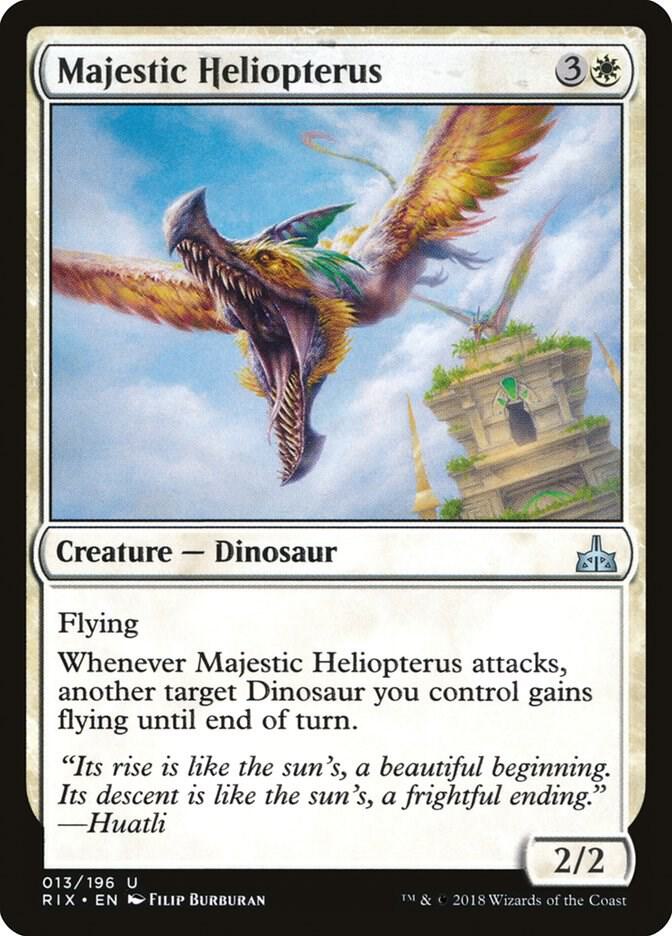 Majestic Heliopterus [Rivals of Ixalan] 13