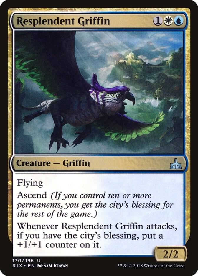 Resplendent Griffin [Rivals of Ixalan] 170