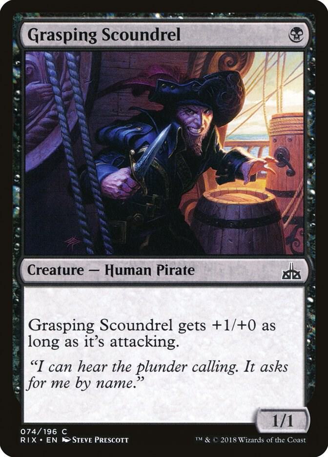Grasping Scoundrel [Rivals of Ixalan] 74