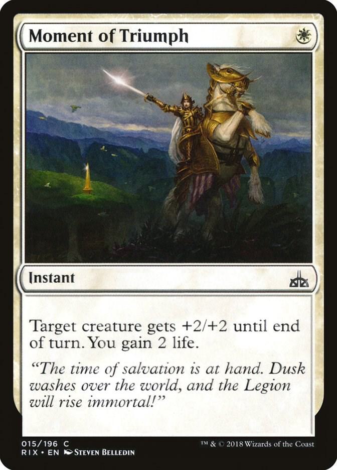 Moment of Triumph [Rivals of Ixalan] 15