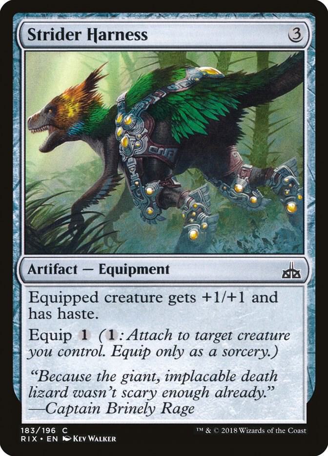 Strider Harness [Rivals of Ixalan] 183