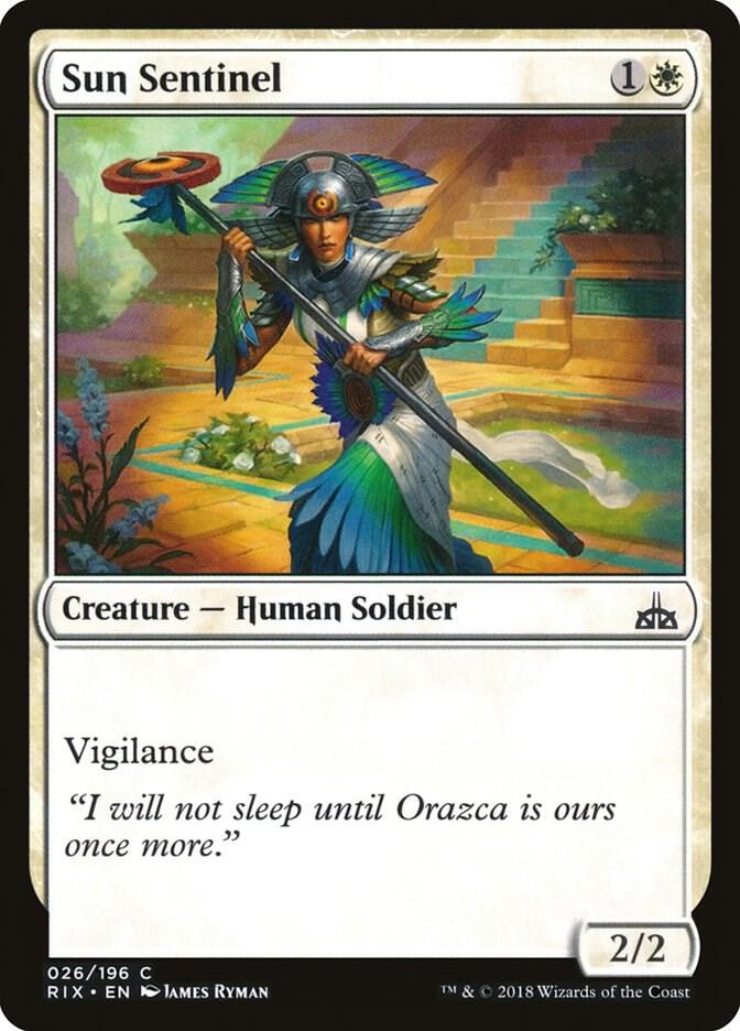 Sun Sentinel [Rivals of Ixalan] 26
