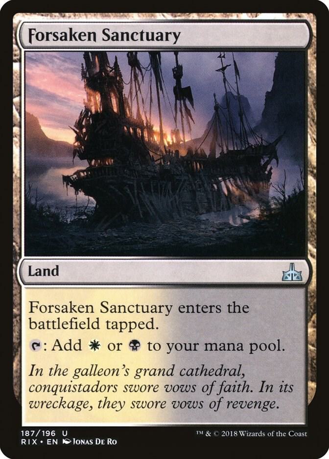 Forsaken Sanctuary [Rivals of Ixalan] 187