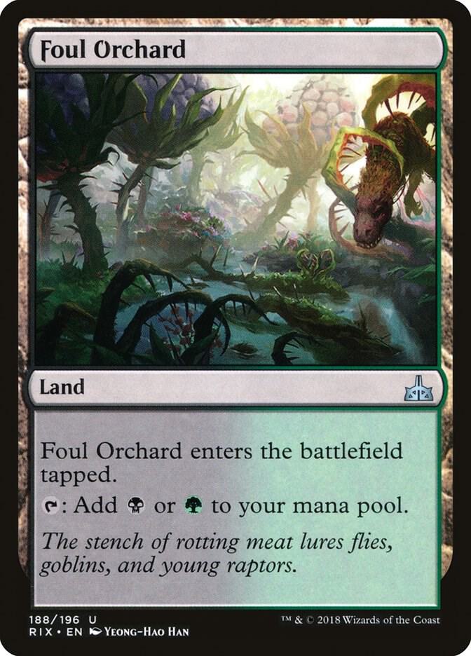 Foul Orchard [Rivals of Ixalan] 188