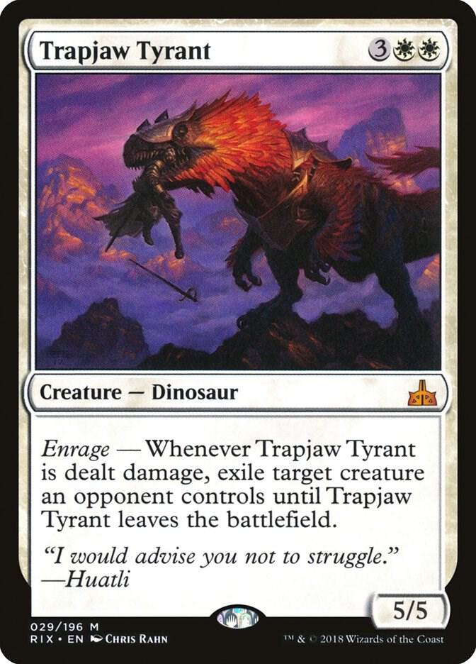 Trapjaw Tyrant [Rivals of Ixalan] 29