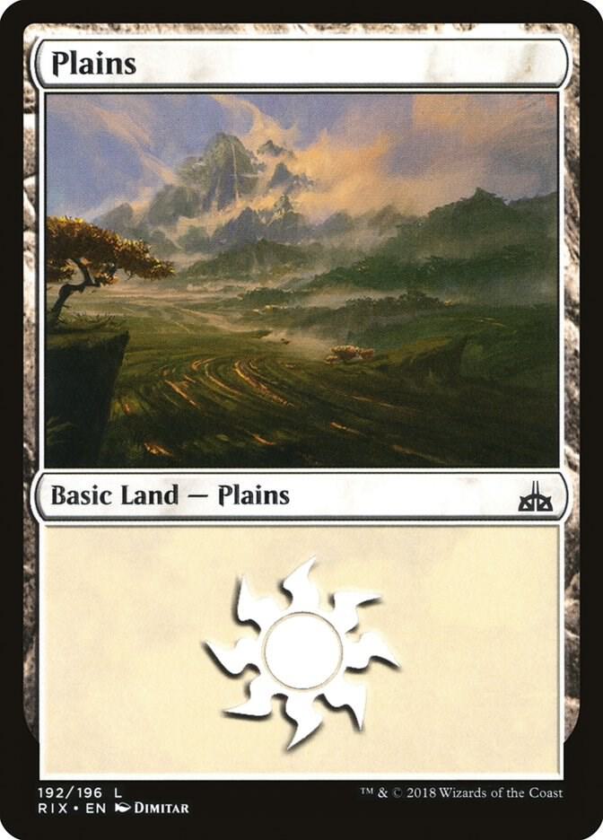 Plains [Rivals of Ixalan] 192