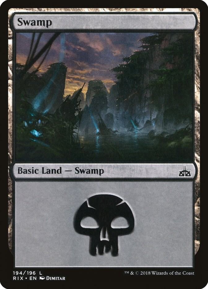 Swamp [Rivals of Ixalan] 194