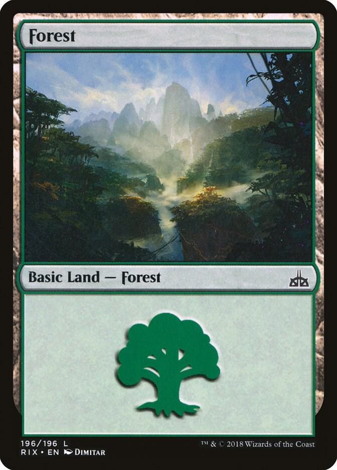 Forest [Rivals of Ixalan] 196
