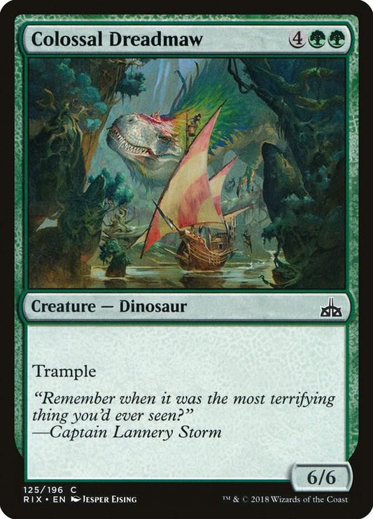 Colossal Dreadmaw [Rivals of Ixalan] 125