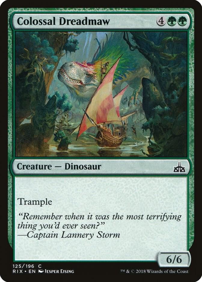 Colossal Dreadmaw [Rivals of Ixalan] 125