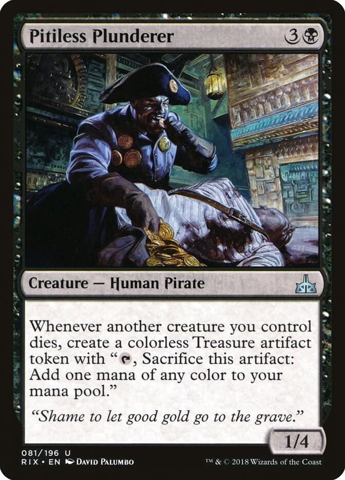 Pitiless Plunderer [Rivals of Ixalan] 81