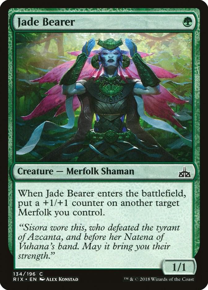 Jade Bearer [Rivals of Ixalan] 134