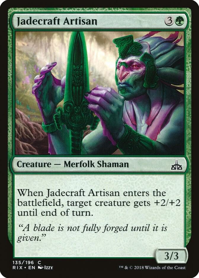 Jadecraft Artisan [Rivals of Ixalan] 135