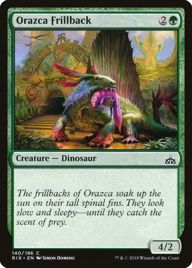 Orazca Frillback [Rivals of Ixalan] 140