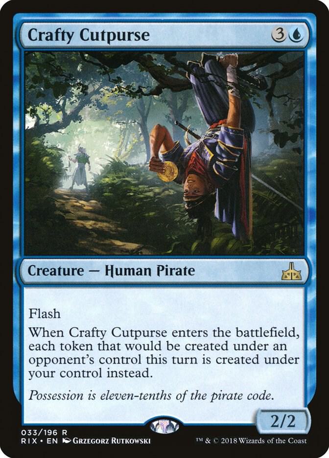 Crafty Cutpurse [Rivals of Ixalan] 33