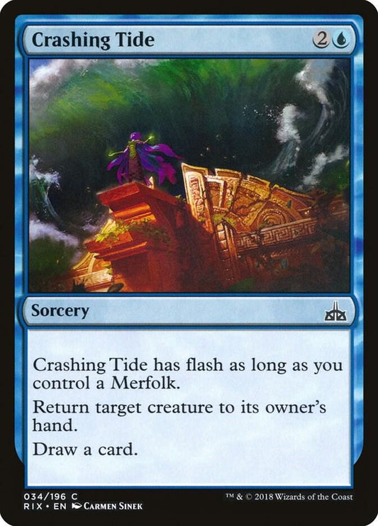 Crashing Tide [Rivals of Ixalan] 34