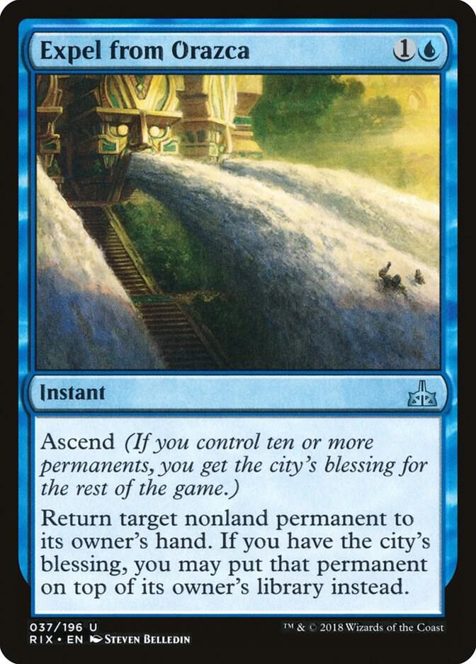 Expel from Orazca [Rivals of Ixalan] 37