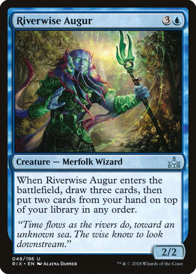 Riverwise Augur [Rivals of Ixalan] 48