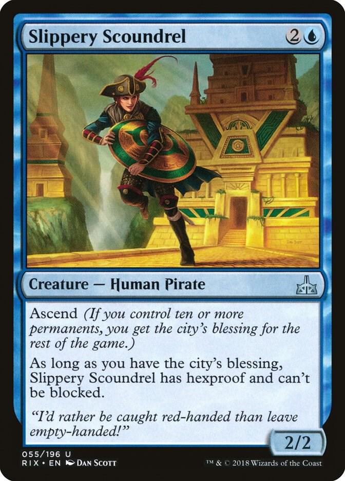 Slippery Scoundrel [Rivals of Ixalan] 55