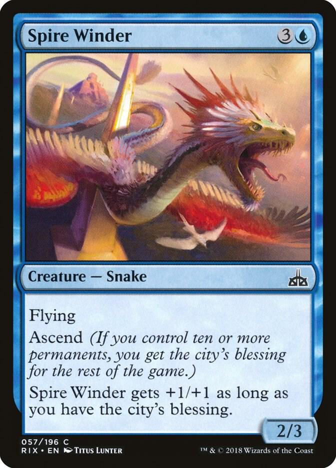 Spire Winder [Rivals of Ixalan] 57
