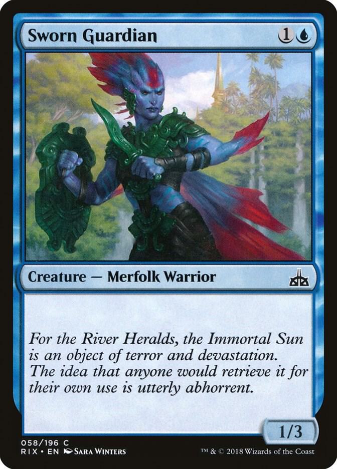 Sworn Guardian [Rivals of Ixalan] 58