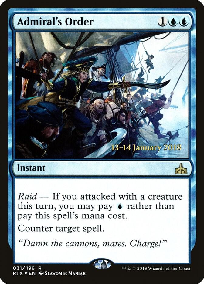 Admiral's Order [Prerelease Cards] 31
