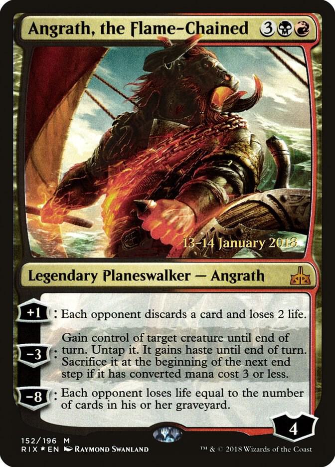 Angrath, the Flame-Chained [Prerelease Cards] 152